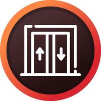 Elevator Creative Icon Design vector