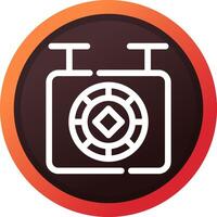 Club Creative Icon Design vector