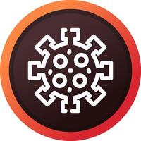 Virus Creative Icon Design vector
