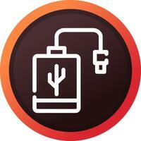 External Hard Drive Creative Icon Design vector