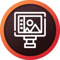 Lcd Creative Icon Design vector