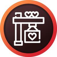 Wedding Creative Icon Design vector