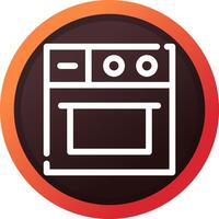 Oven Creative Icon Design vector