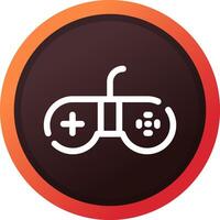 Gamepad Creative Icon Design vector