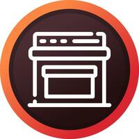 Oven Creative Icon Design vector