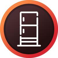 Fridge Creative Icon Design vector