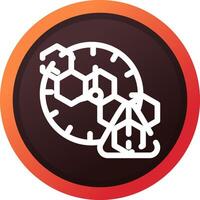 Molecule Creative Icon Design vector