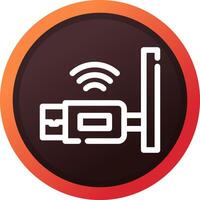 Wireless Creative Icon Design vector