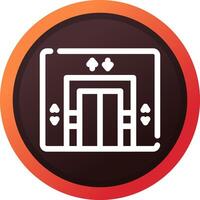 Elevator Creative Icon Design vector