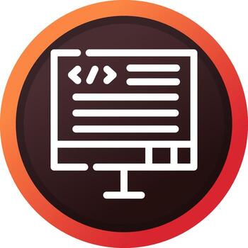 Code Creative Icon Design vector