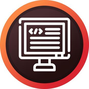 Code Creative Icon Design vector