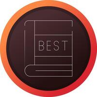 Best Seller Creative Icon Design vector