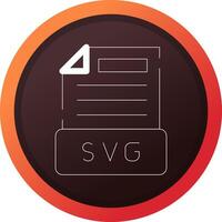 Svg File Creative Icon Design vector