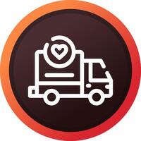 Delivery Creative Icon Design vector