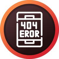 Error Creative Icon Design vector