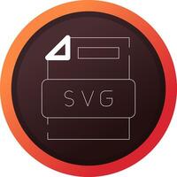 Svg File Creative Icon Design vector