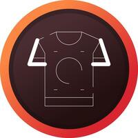 Tshirt Creative Icon Design vector