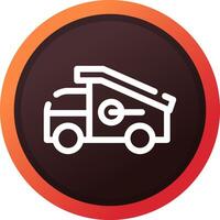 Truck Creative Icon Design vector