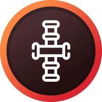 Pipeline Creative Icon Design vector