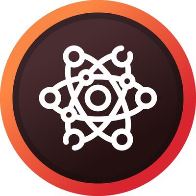 Physics Creative Icon Design