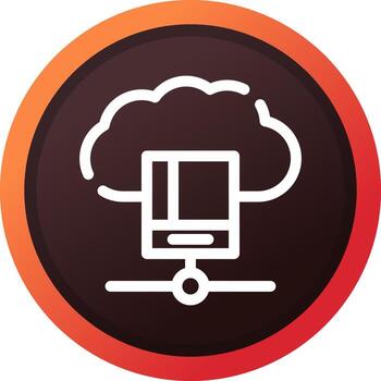 estudiar base de datos creativo icono diseño vector