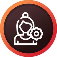 User Settings Creative Icon Design vector