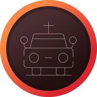coche fúnebre creativo icono diseño vector