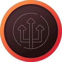 Pathway Creative Icon Design vector
