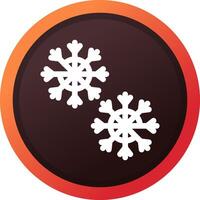 Snowflake Creative Icon Design vector