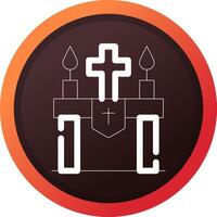 Altar Creative Icon Design vector