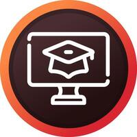 E-Learning Creative Icon Design vector