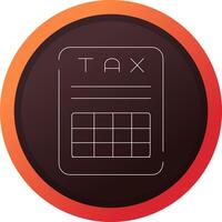 Tax Benefits Creative Icon Design vector