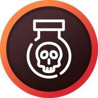 Poison Creative Icon Design vector