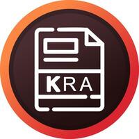 KRA Creative Icon Design vector