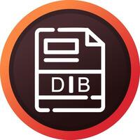 DIB Creative Icon Design vector