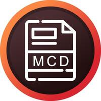 MCD Creative Icon Design vector