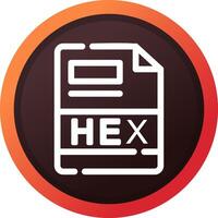 HEX Creative Icon Design vector