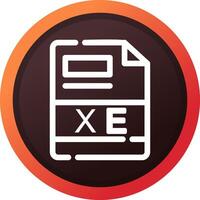 XE Creative Icon Design vector