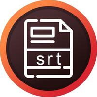 srt Creative Icon Design vector