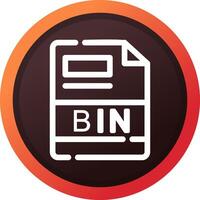 BIN Creative Icon Design vector