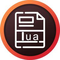 lua Creative Icon Design vector