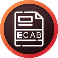 ECAB Creative Icon Design vector