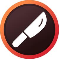 Knife Creative Icon Design vector