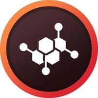 Molecule Creative Icon Design vector