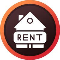 Rent Creative Icon Design vector