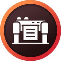 Plotter Creative Icon Design vector