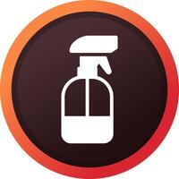 Spray Bottle Creative Icon Design vector