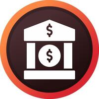 Bank Creative Icon Design vector