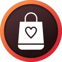 Shopping Bag Creative Icon Design vector