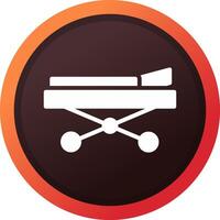 Stretcher Creative Icon Design vector